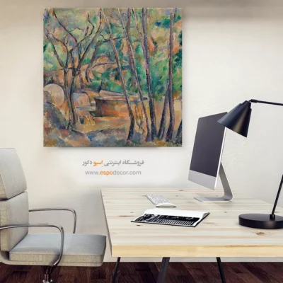 تابلو نقاشی های پل سزان - اسپو دکور