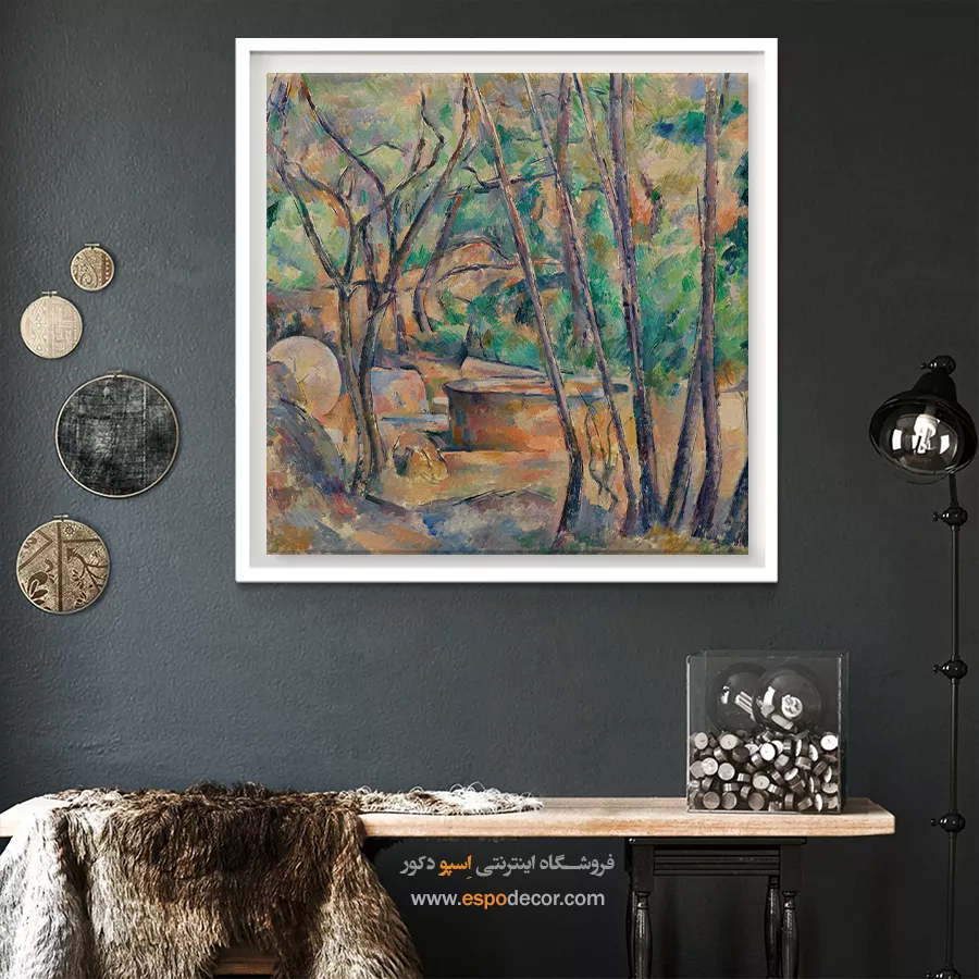 تابلو نقاشی های پل سزان - اسپو دکور