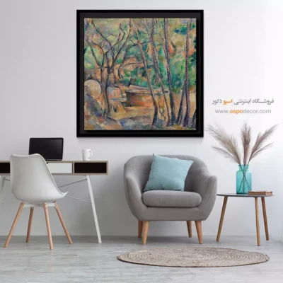 تابلو نقاشی های پل سزان - اسپو دکور