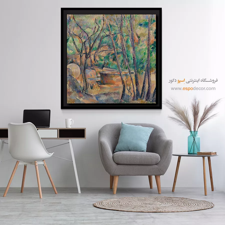 تابلو نقاشی های پل سزان - اسپو دکور