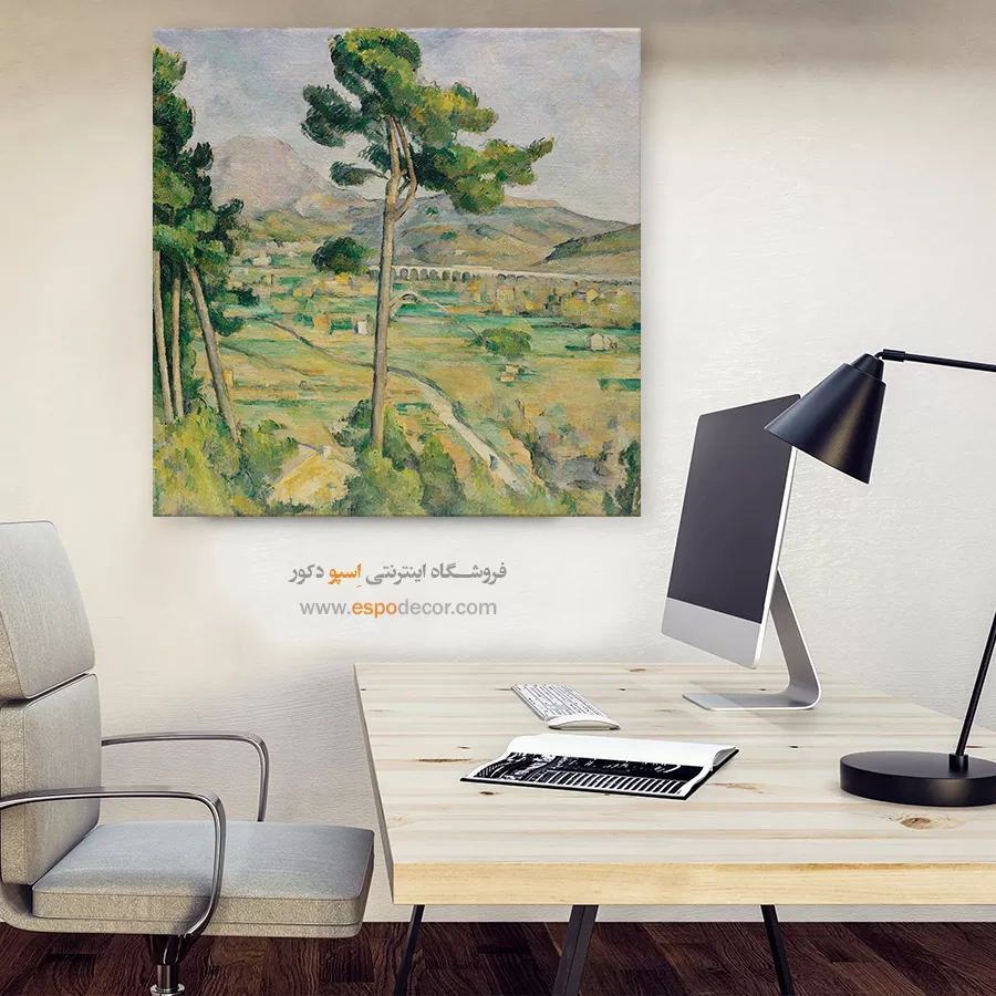 تابلو نقاشی های پل سزان - اسپو دکور