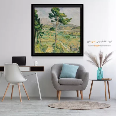 تابلو نقاشی های پل سزان - اسپو دکور