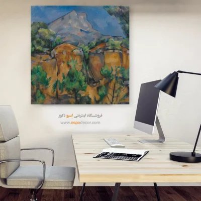 تابلو نقاشی های پل سزان - اسپو دکور