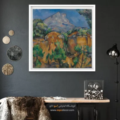 تابلو نقاشی های پل سزان - اسپو دکور