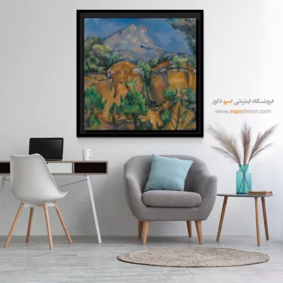 تابلو نقاشی های پل سزان - اسپو دکور
