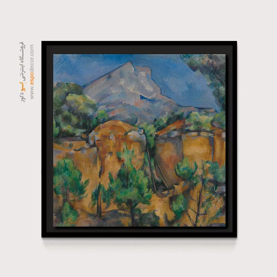 تابلو نقاشی های پل سزان - اسپو دکور
