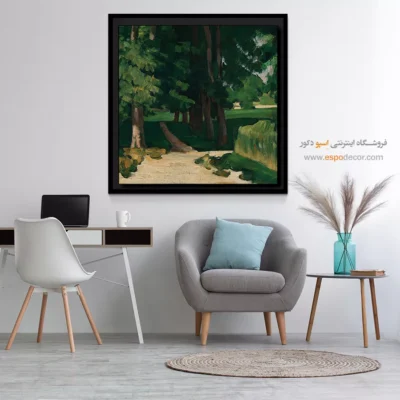 تابلو نقاشی های پل سزان - اسپو دکور