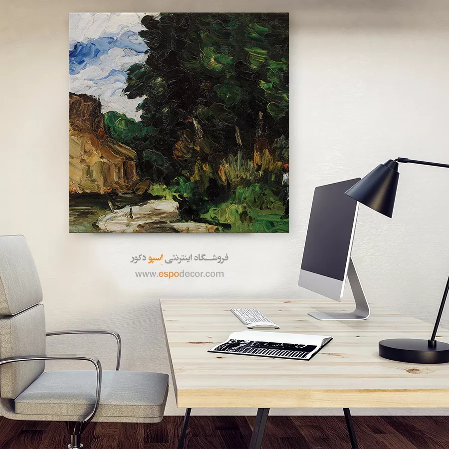 تابلو نقاشی های پل سزان - اسپو دکور