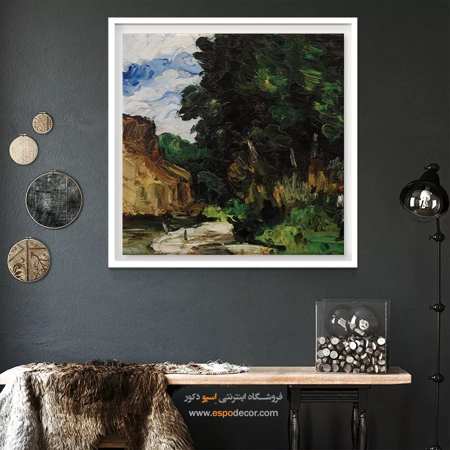 تابلو نقاشی های پل سزان - اسپو دکور