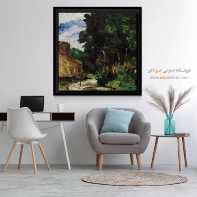 تابلو نقاشی های پل سزان - اسپو دکور