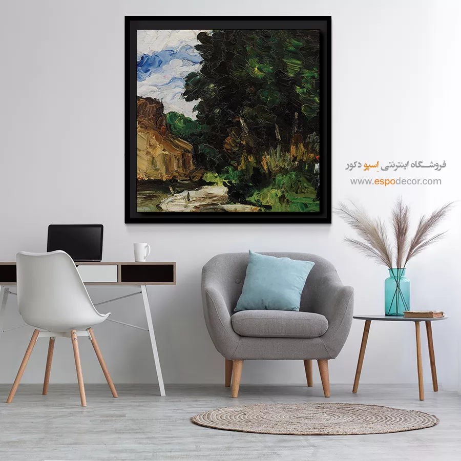 تابلو نقاشی های پل سزان - اسپو دکور