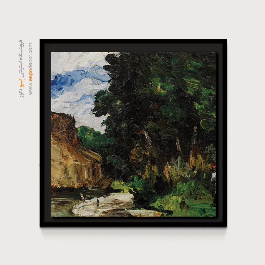 تابلو نقاشی های پل سزان - اسپو دکور