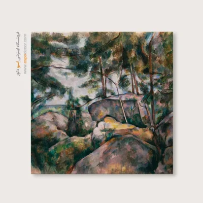 تابلو نقاشی های پل سزان - اسپو دکور