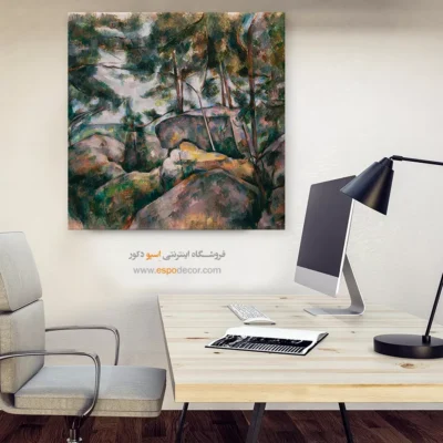 تابلو نقاشی های پل سزان - اسپو دکور