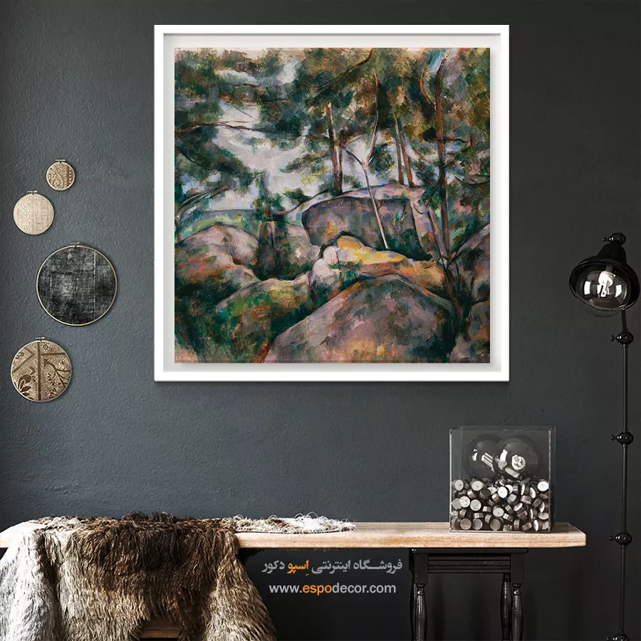تابلو نقاشی های پل سزان - اسپو دکور