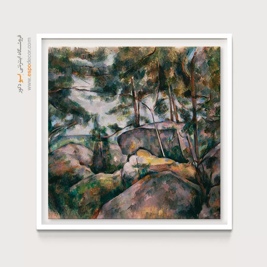 تابلو نقاشی های پل سزان - اسپو دکور