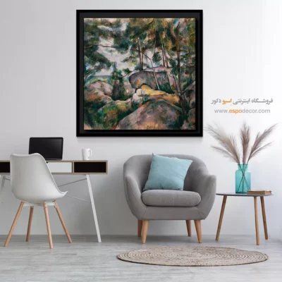 تابلو نقاشی های پل سزان - اسپو دکور