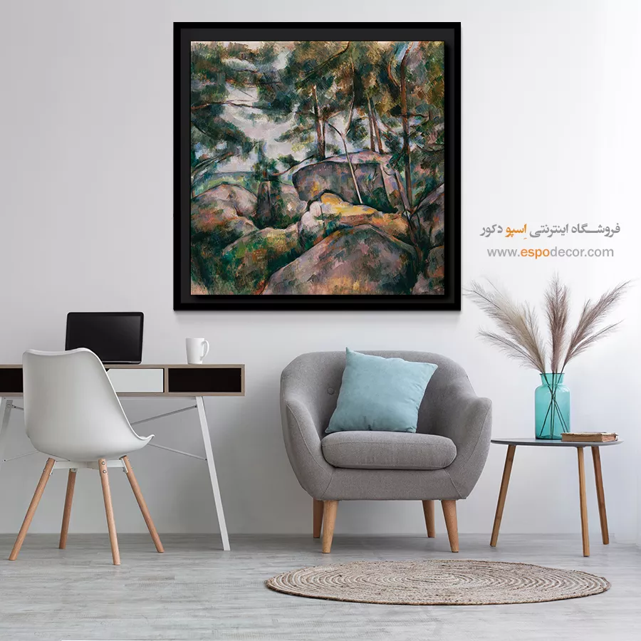 تابلو نقاشی های پل سزان - اسپو دکور