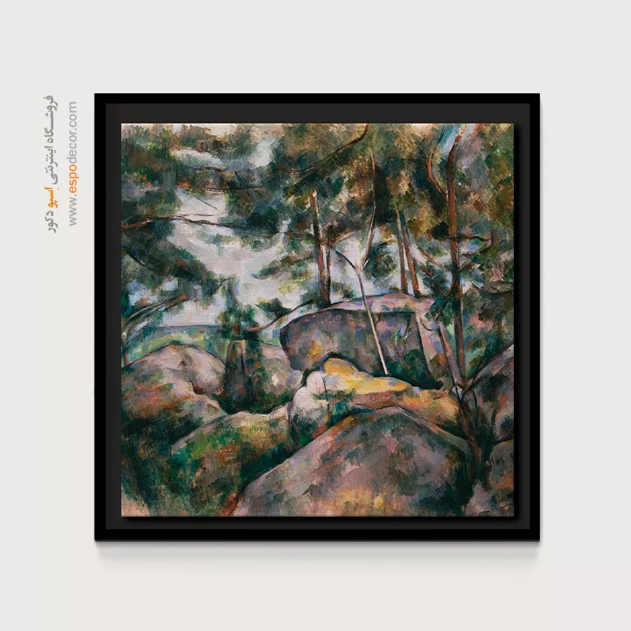 تابلو نقاشی های پل سزان - اسپو دکور
