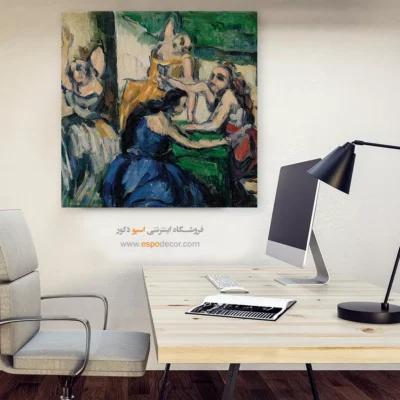 تابلو نقاشی های پل سزان - اسپو دکور