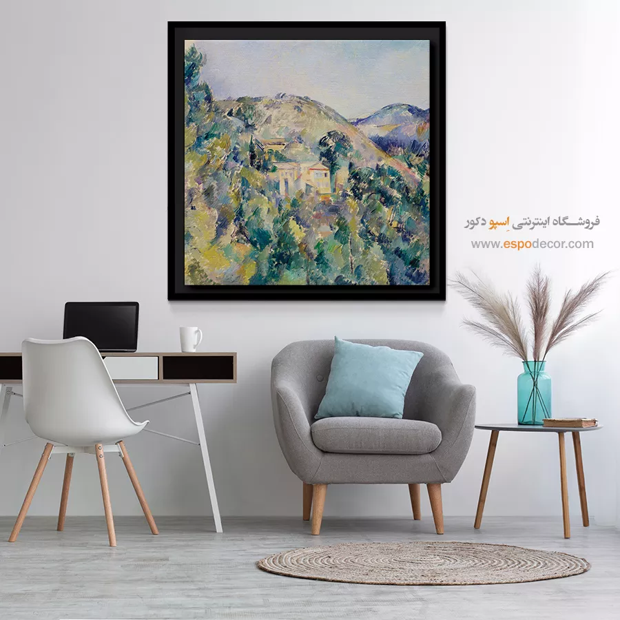تابلو نقاشی های پل سزان - اسپو دکور