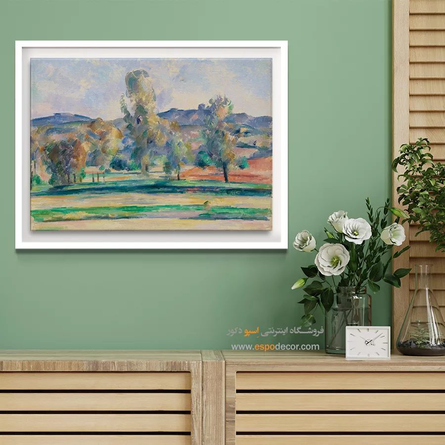 تابلو نقاشی های پل سزان - اسپو دکور