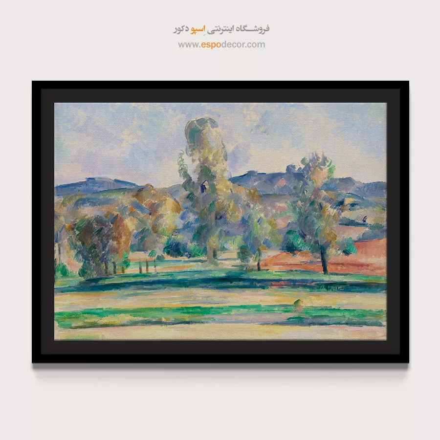تابلو نقاشی های پل سزان - اسپو دکور