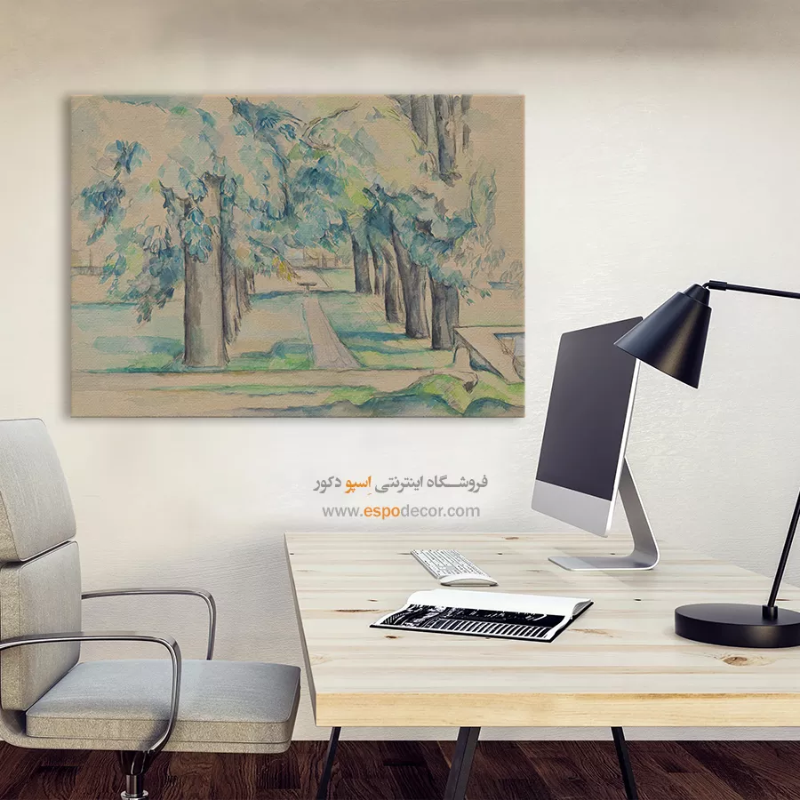 تابلو نقاشی های پل سزان - اسپو دکور