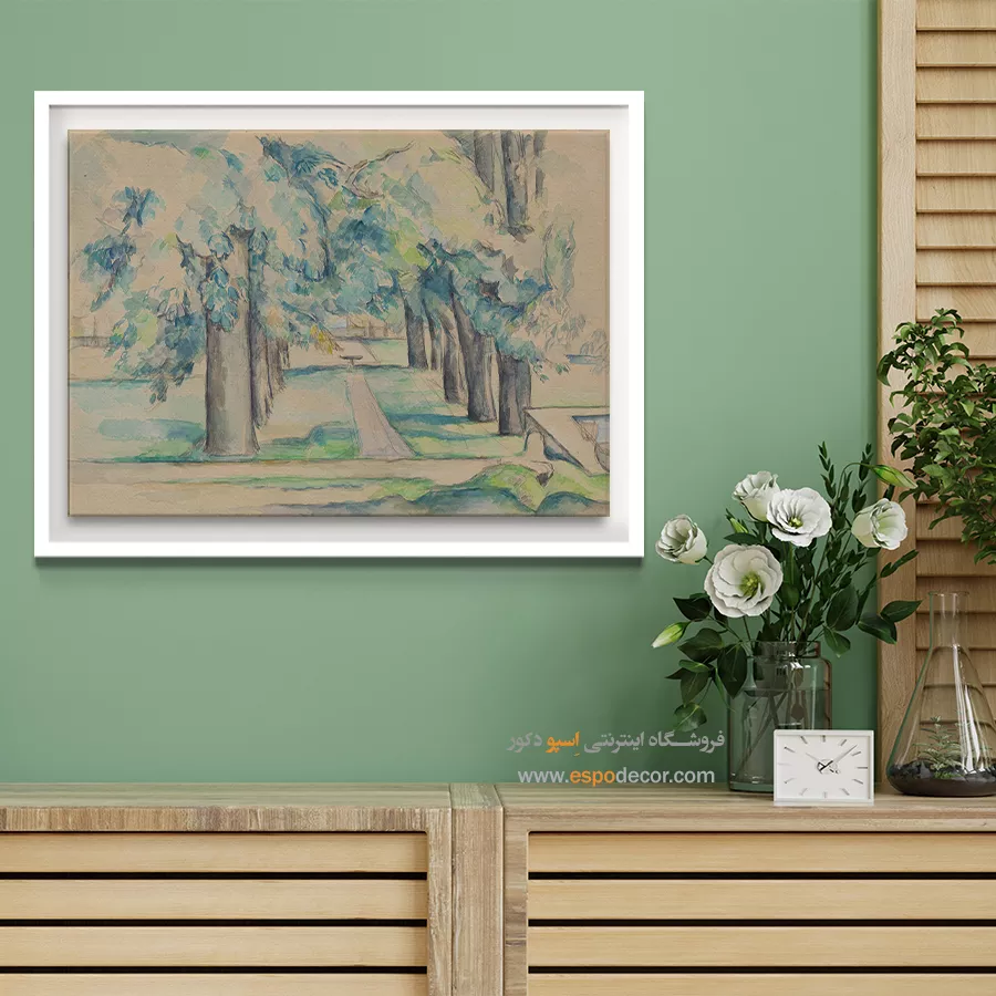 تابلو نقاشی های پل سزان - اسپو دکور