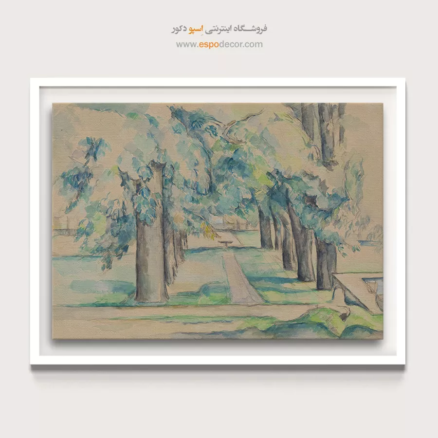 تابلو نقاشی های پل سزان - اسپو دکور