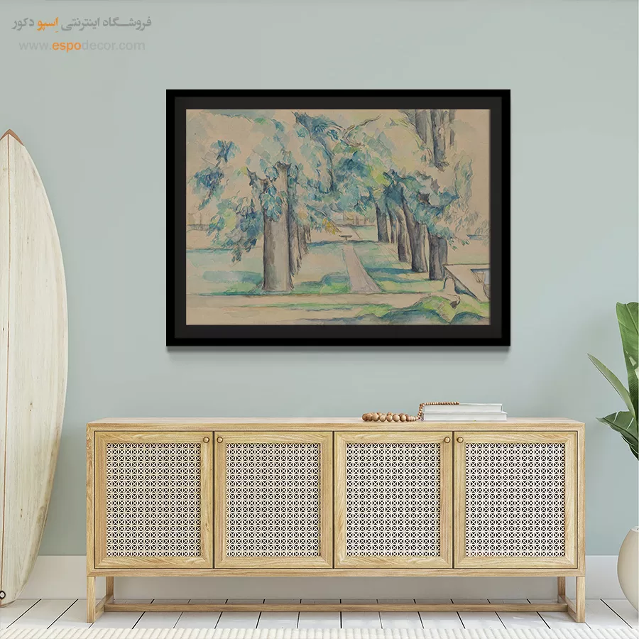 تابلو نقاشی های پل سزان - اسپو دکور