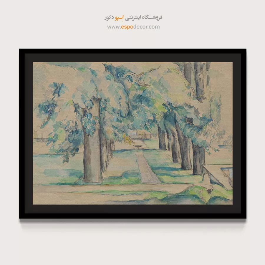تابلو نقاشی های پل سزان - اسپو دکور
