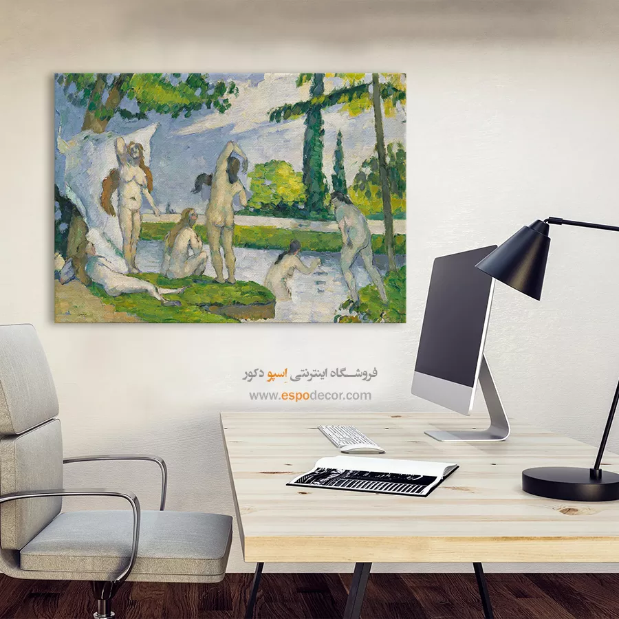 تابلو نقاشی های پل سزان - اسپو دکور