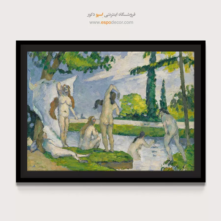 تابلو نقاشی های پل سزان - اسپو دکور