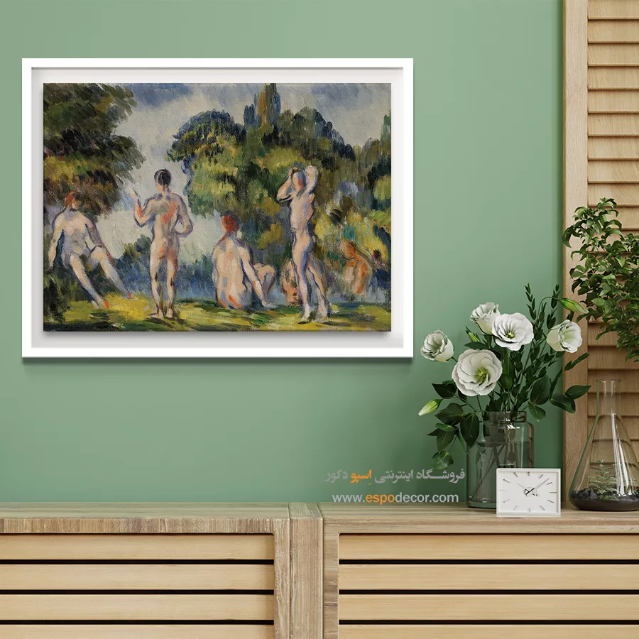 تابلو نقاشی های پل سزان - اسپو دکور