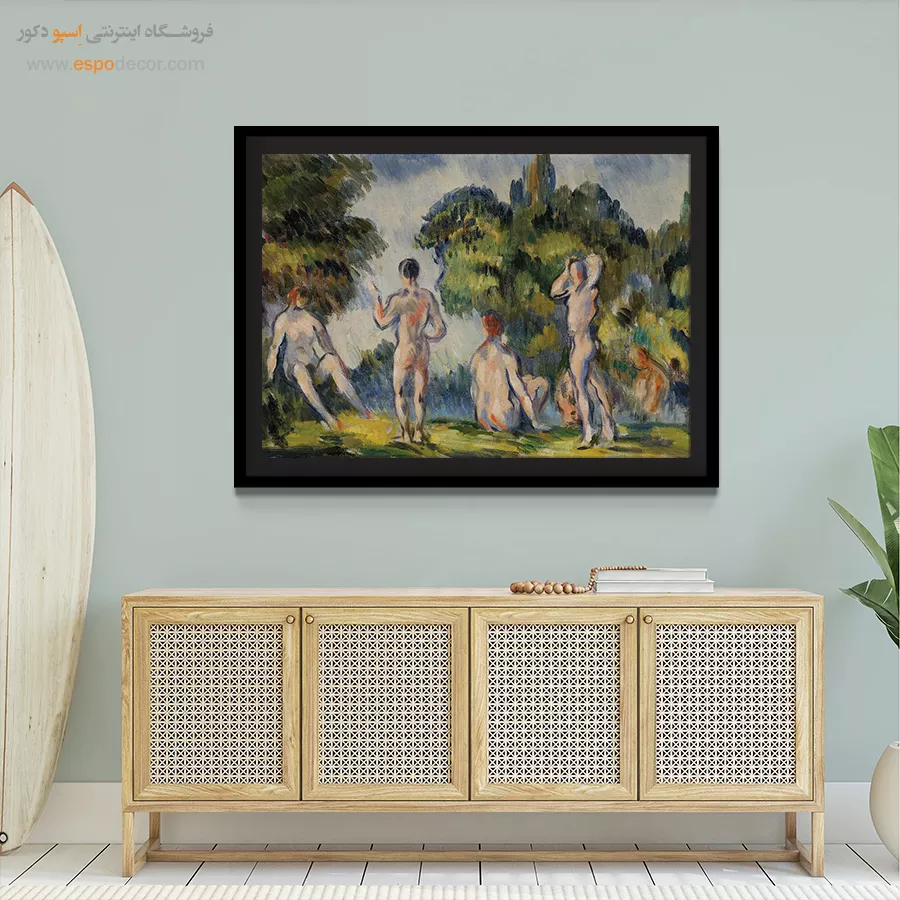 تابلو نقاشی های پل سزان - اسپو دکور