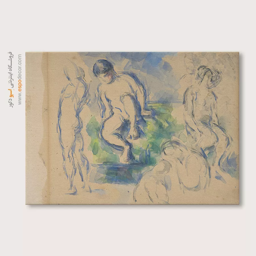 تابلو نقاشی های پل سزان - اسپو دکور