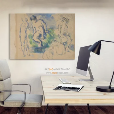 تابلو نقاشی های پل سزان - اسپو دکور