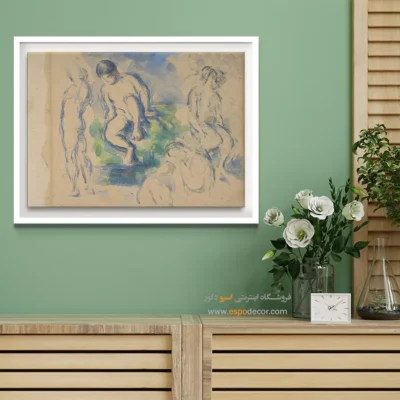 تابلو نقاشی های پل سزان - اسپو دکور