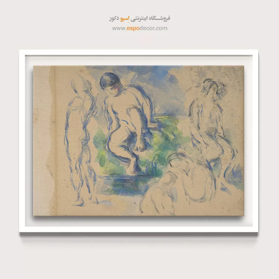 تابلو نقاشی های پل سزان - اسپو دکور