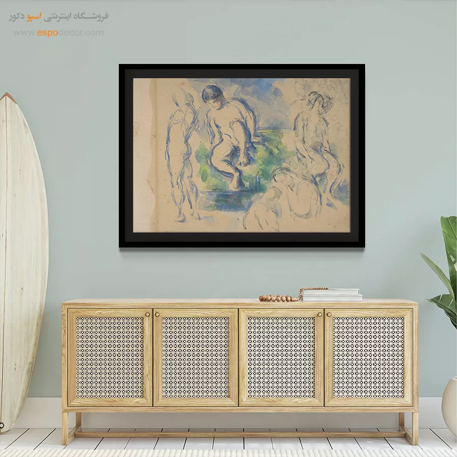 تابلو نقاشی های پل سزان - اسپو دکور