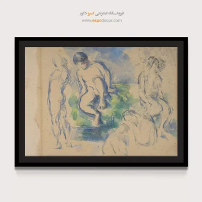 تابلو نقاشی های پل سزان - اسپو دکور