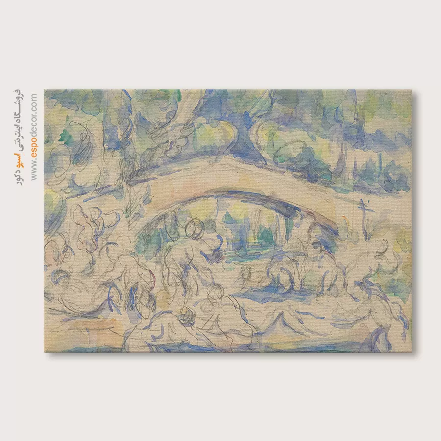 تابلو نقاشی های پل سزان - اسپو دکور