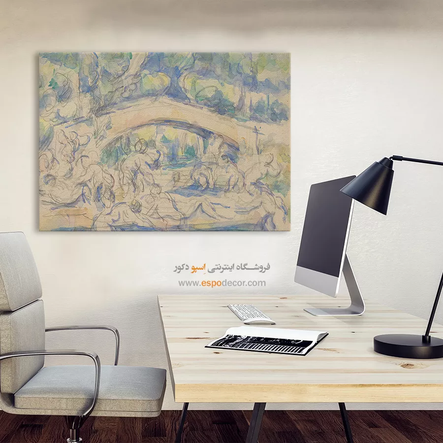 تابلو نقاشی های پل سزان - اسپو دکور
