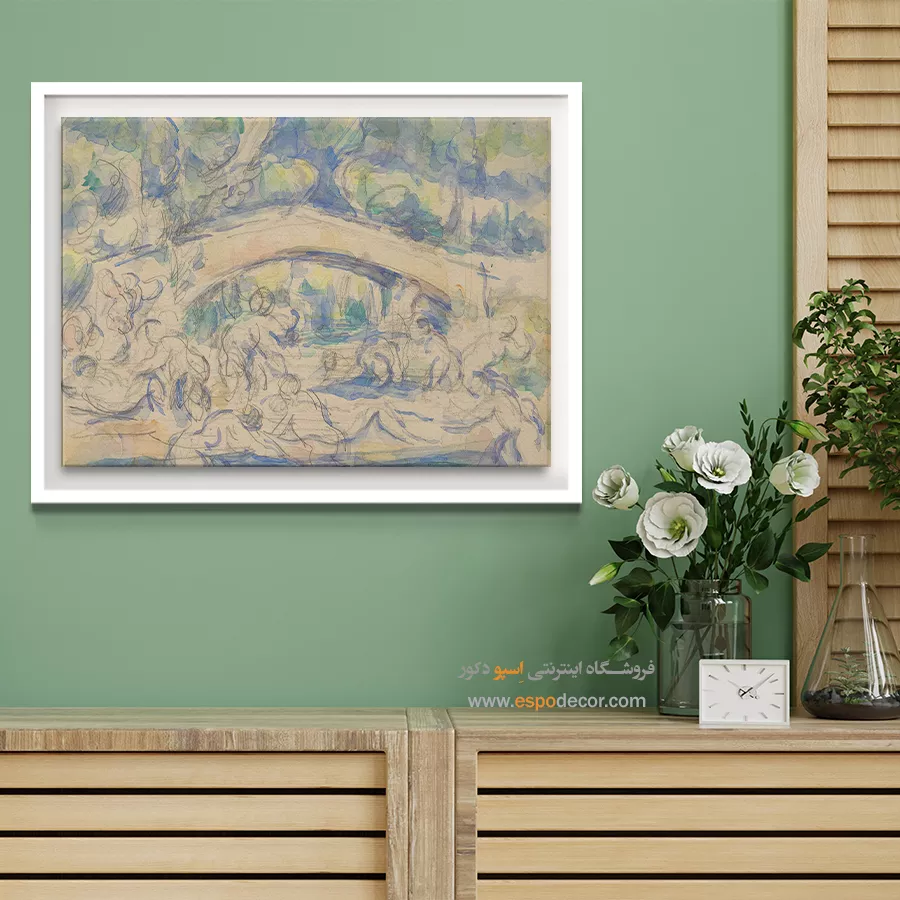 تابلو نقاشی های پل سزان - اسپو دکور