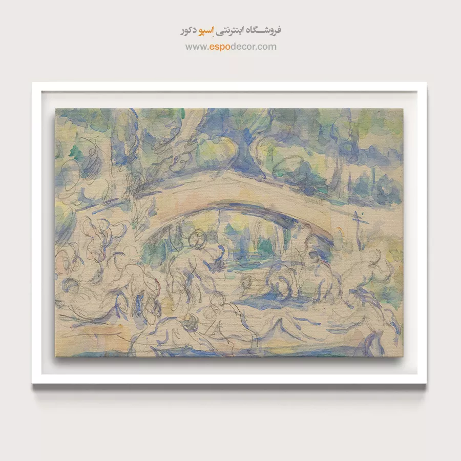 تابلو نقاشی های پل سزان - اسپو دکور