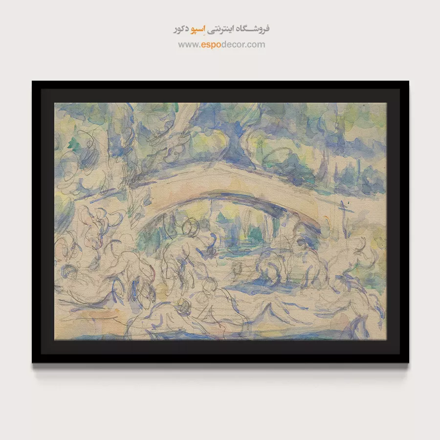 تابلو نقاشی های پل سزان - اسپو دکور