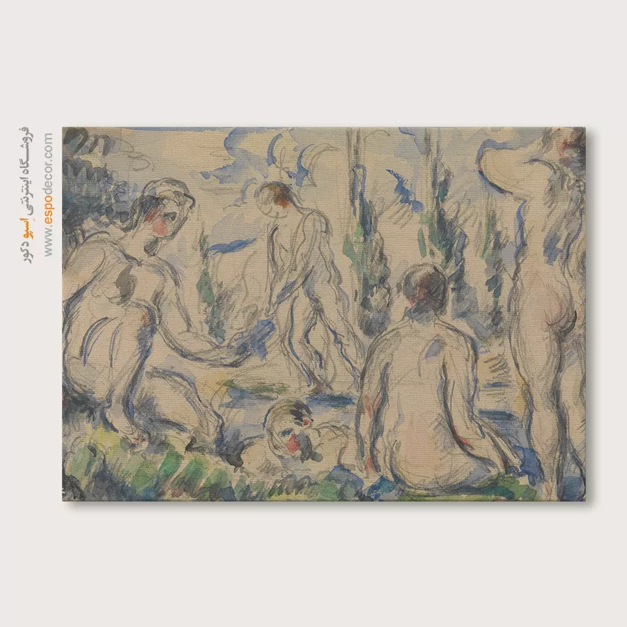 تابلو نقاشی های پل سزان - اسپو دکور