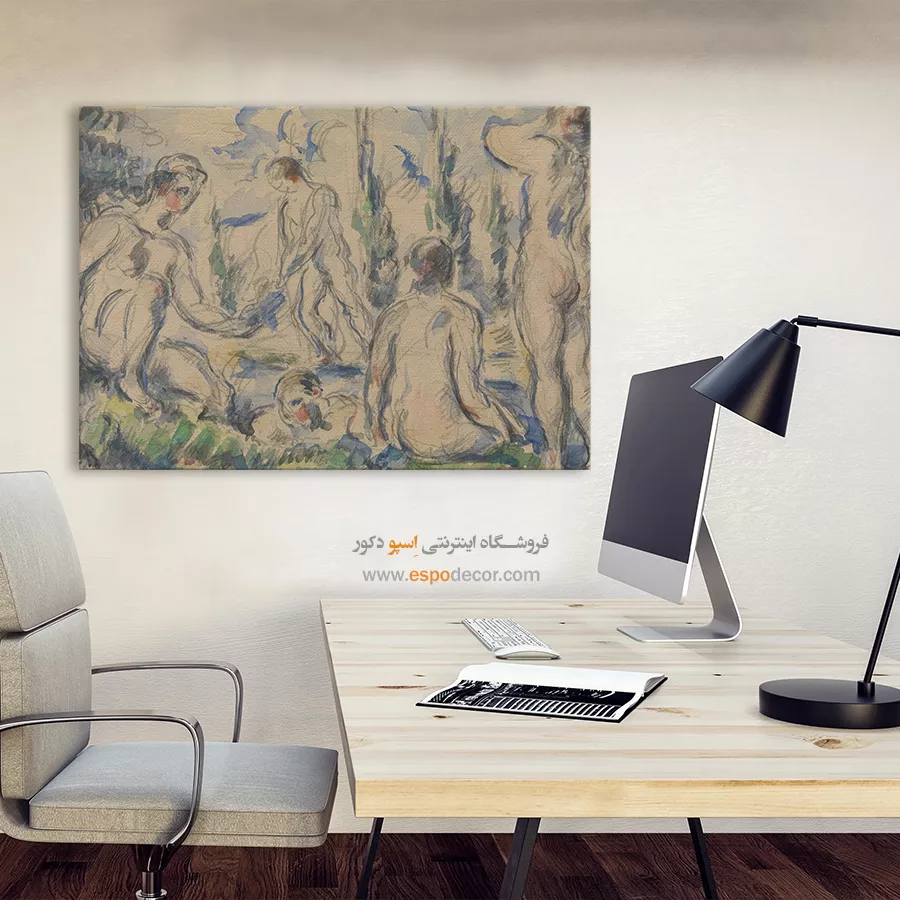 تابلو نقاشی های پل سزان - اسپو دکور