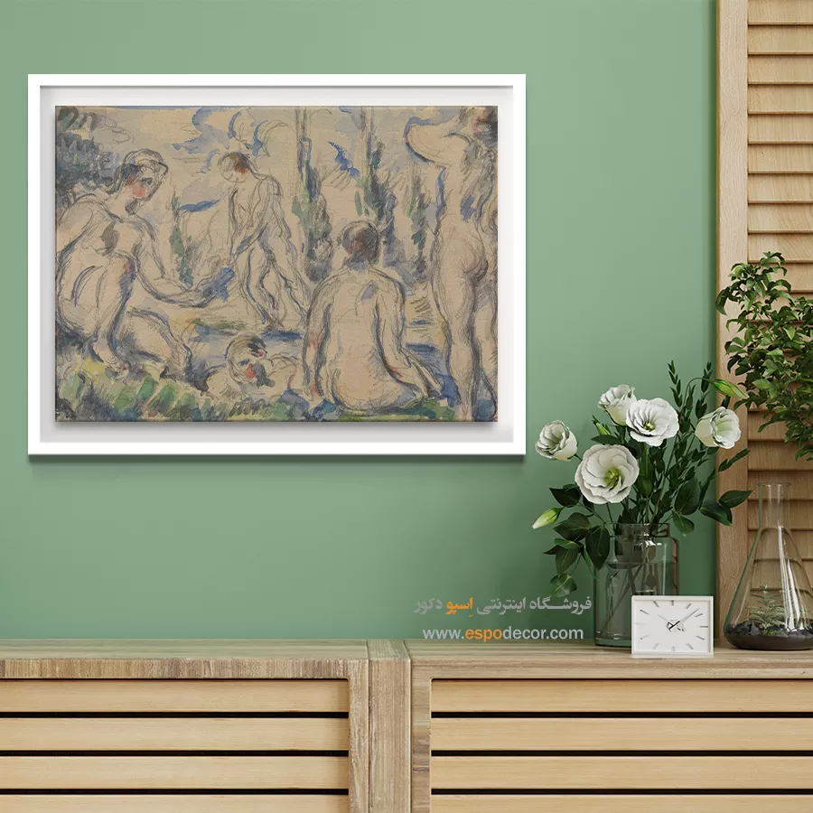 تابلو نقاشی های پل سزان - اسپو دکور